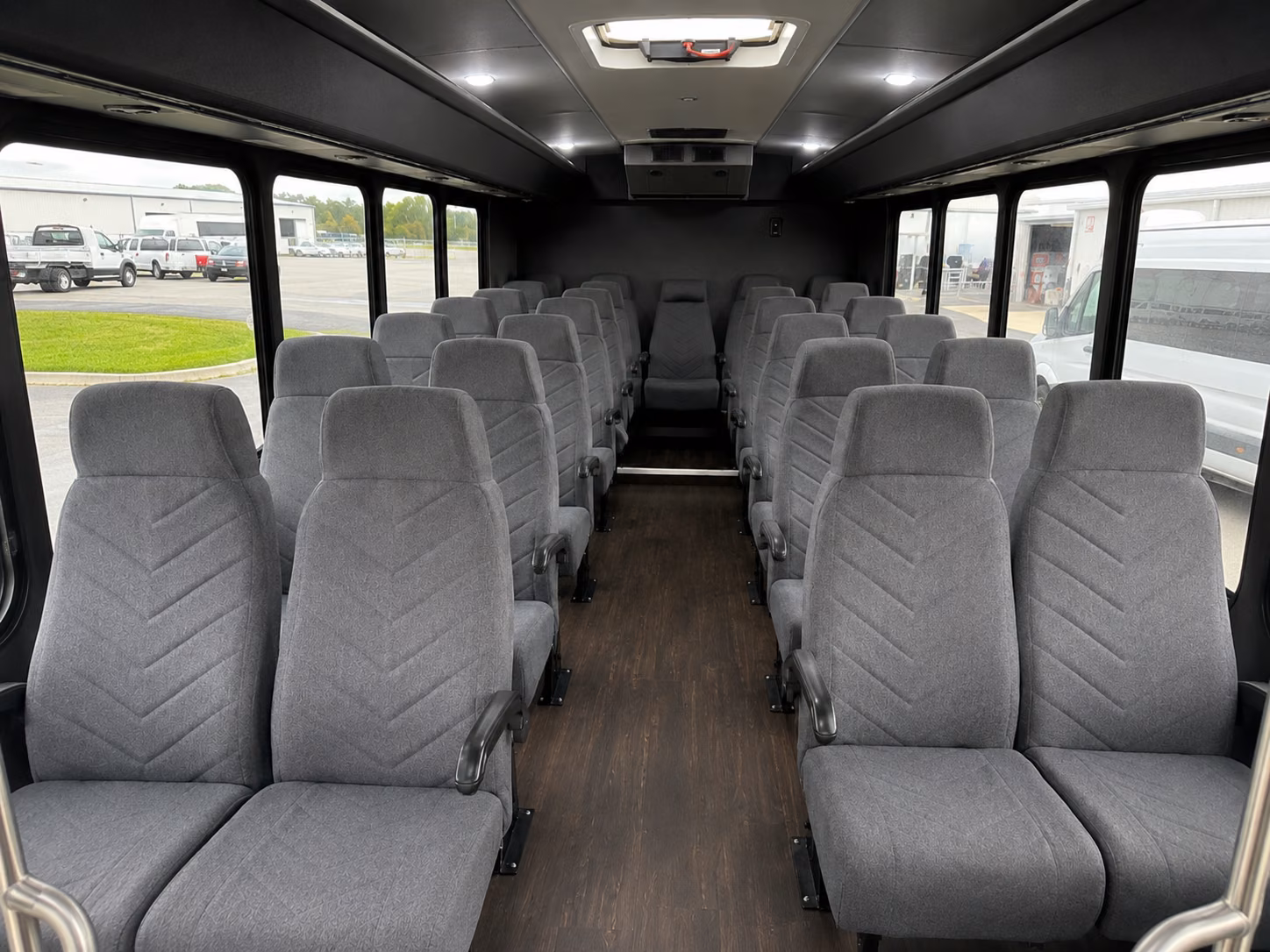 shuttle buses for toledo wedding guests between hotels and venues