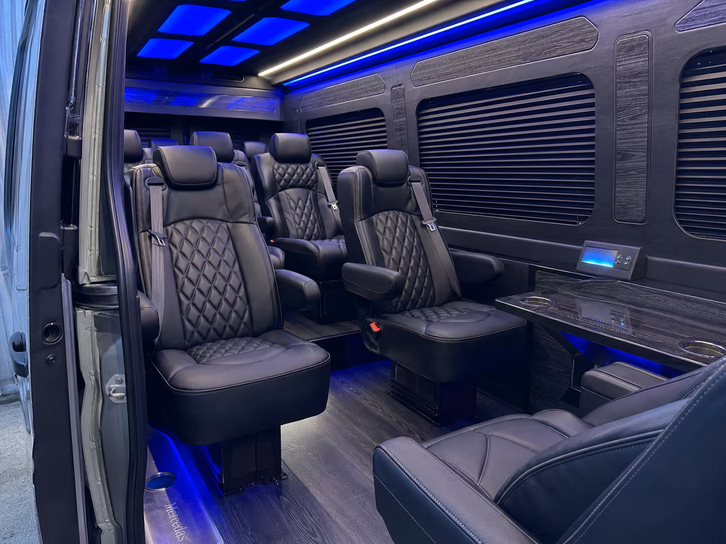 sprinter van transportation for groups and events across toledo