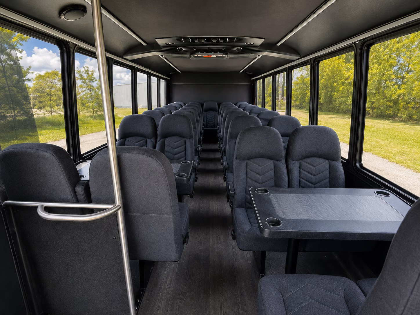 toledo 15 passenger minibus interior