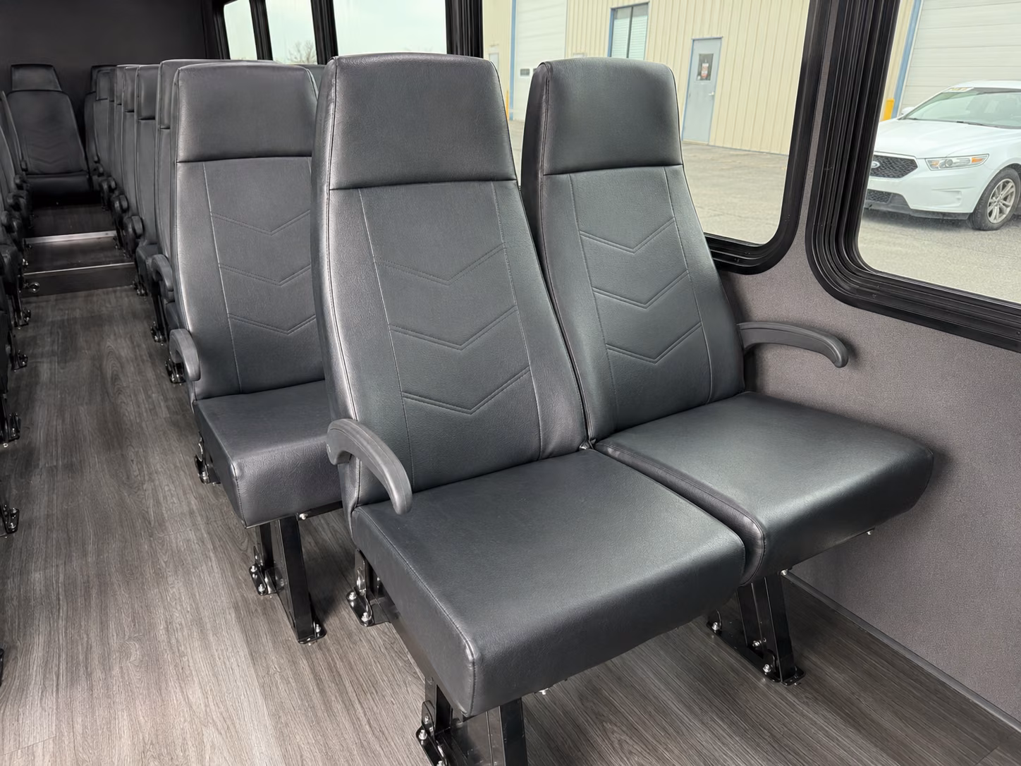 toledo 20 passenger minibus inside