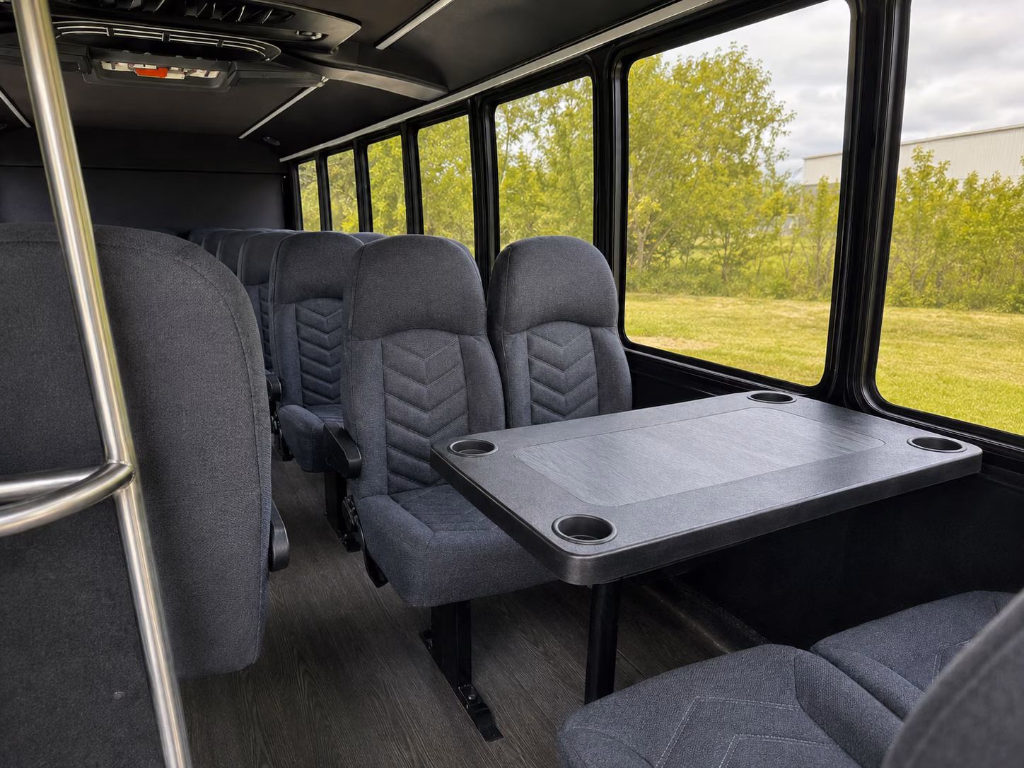toledo 20 passenger minibus interior