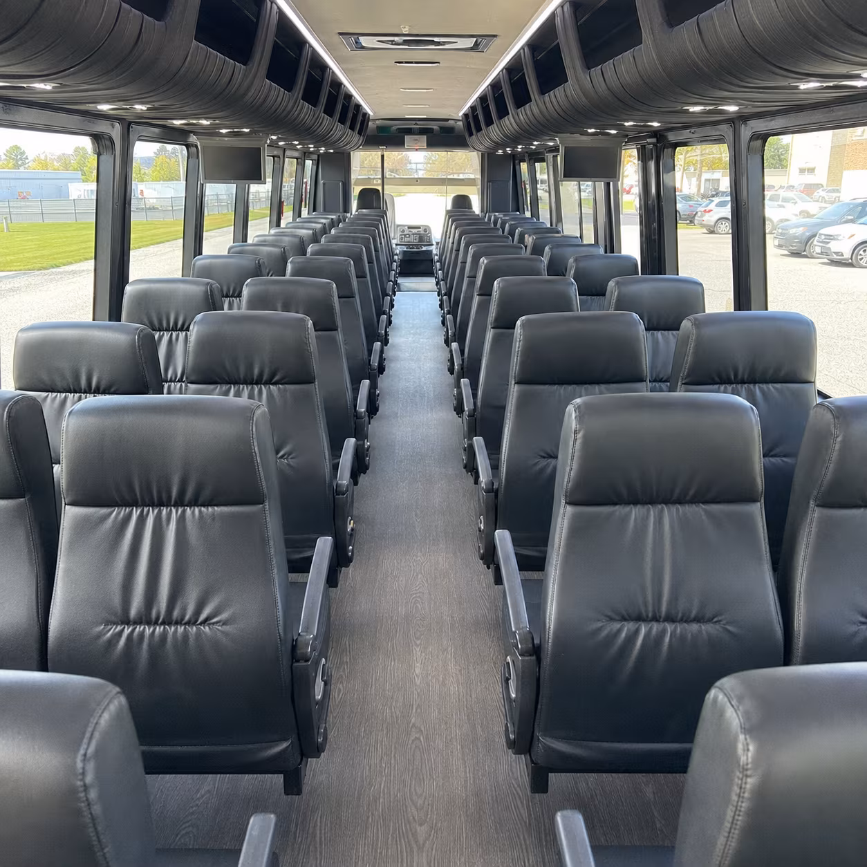 toledo 28 passenger minibus interior