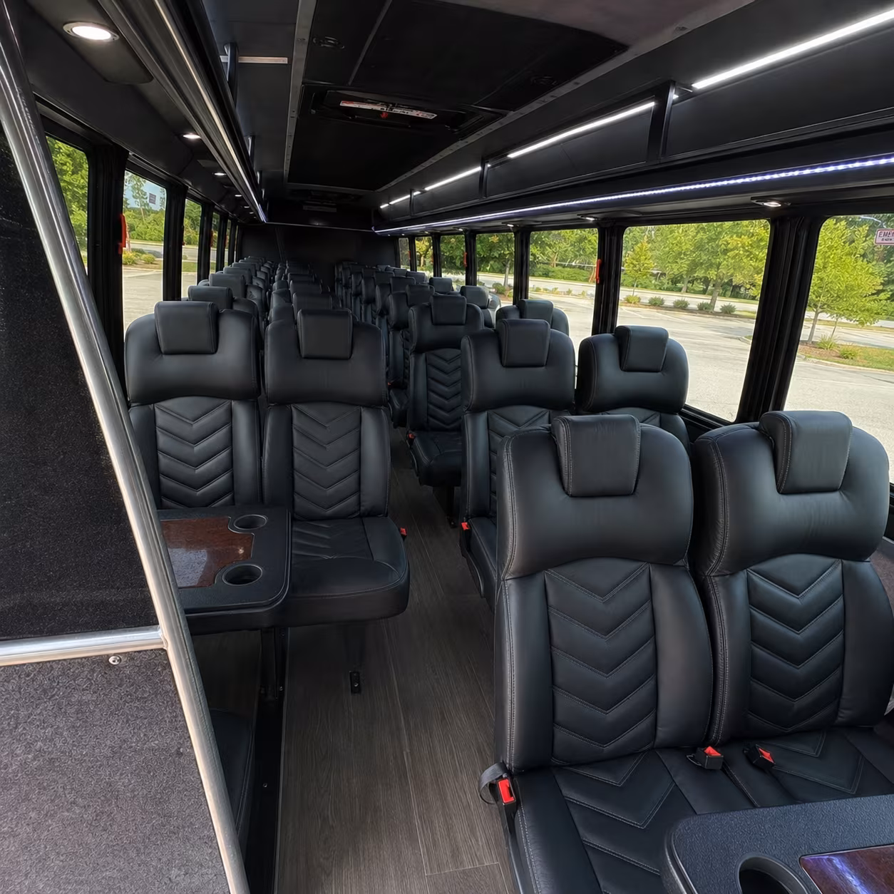 toledo 30 passenger minibus inside