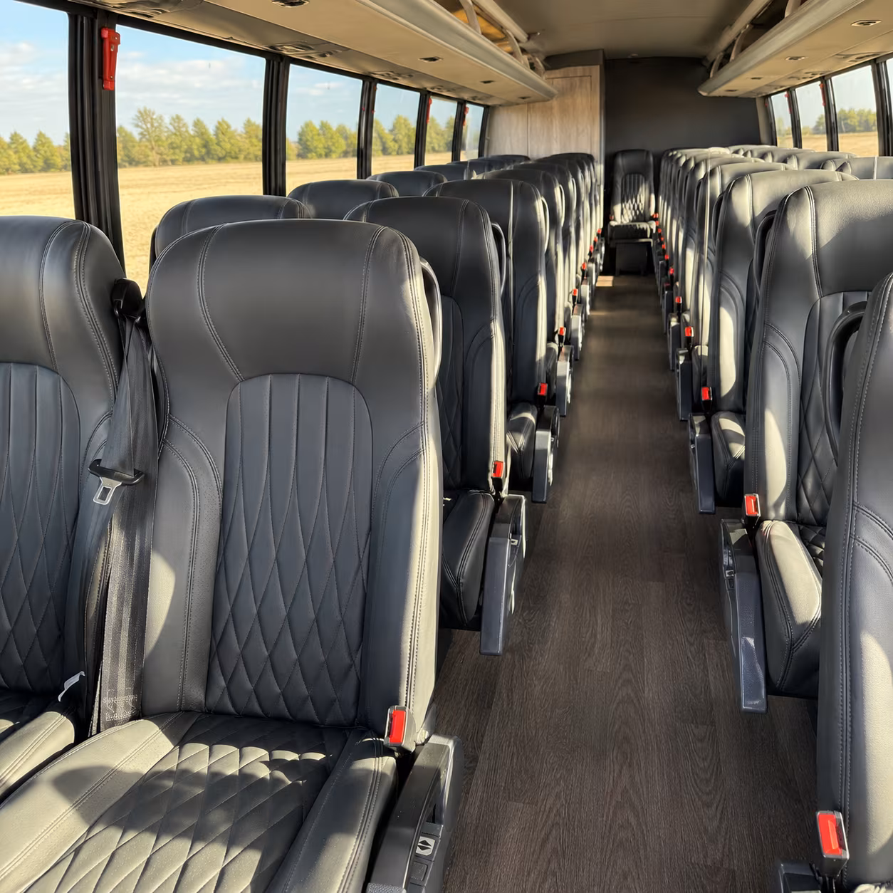 toledo 30 passenger minibus interior