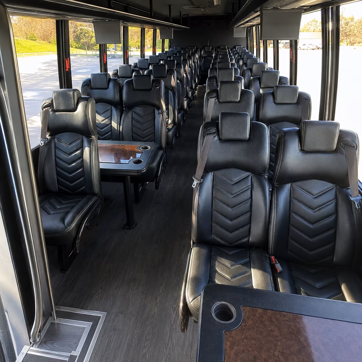 toledo 35 passenger minibus interior