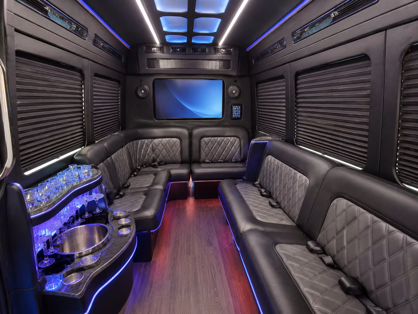 toledo airport transportation onboard seating