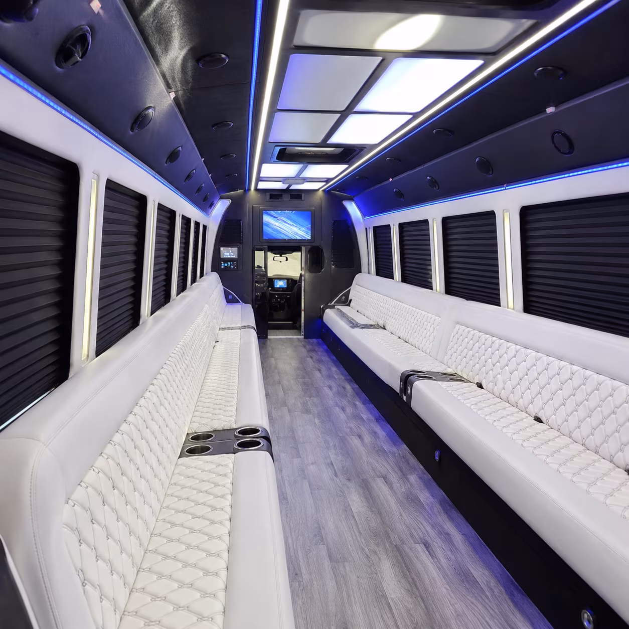 toledo party bus inside