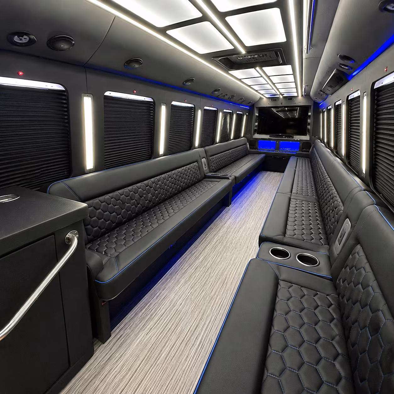 toledo party bus interior