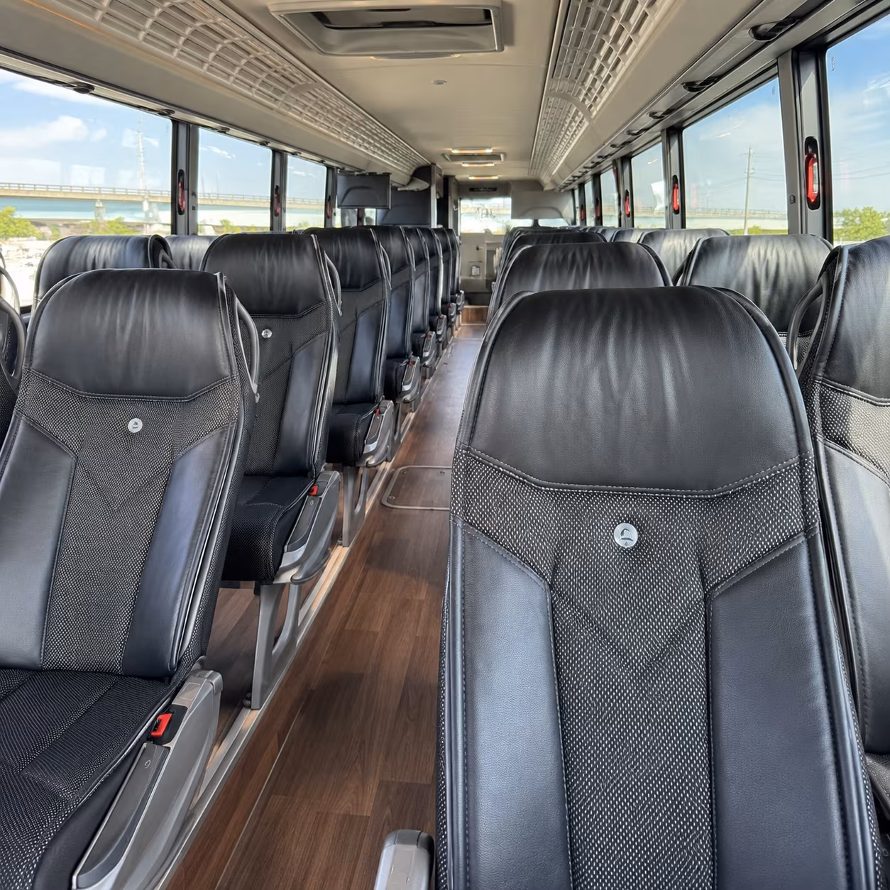 toledo religious group transportation onboard seating