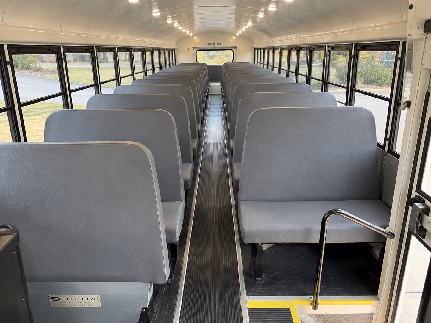 toledo school bus interior