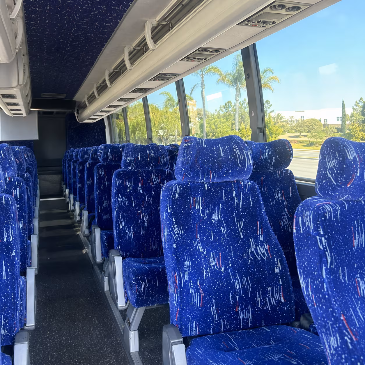 toledo school event transportation onboard seating
