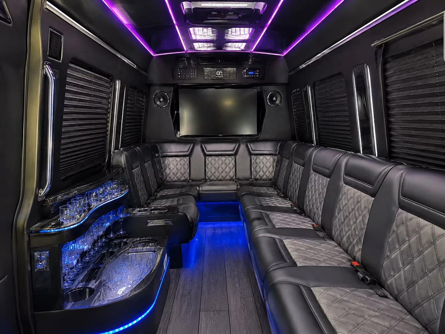 toledo sprinter limousine inside