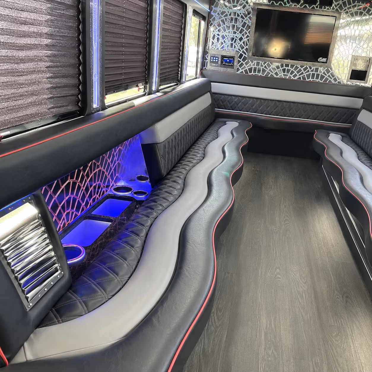 toledo wedding party bus rental